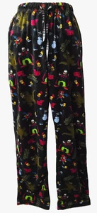 Aeropostale Simpsons Velour Lounge Pants S Pajama Pockets Treehouse of Horror - Picture 1 of 9