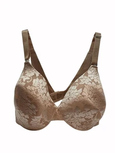 Soma Lace Full Coverage Padded Underwire Bra Beige Size 38DD Vanishing - Picture 1 of 13