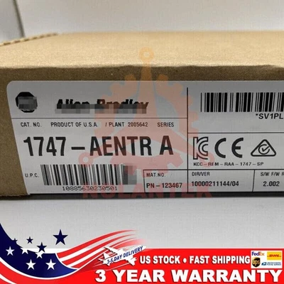 AB 1747-AENTR Series A Communication Module Sealing 1747AENTR  US Free Tax - Image 1 of 4