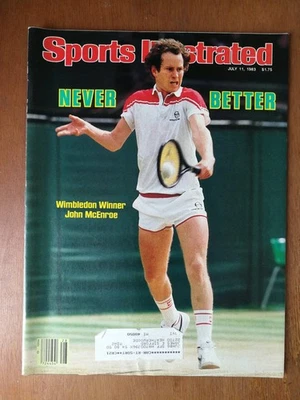 Sports Illustrated July 11 1983 John McEnroe Wimbledon Champion 325 - Image 1 of 2
