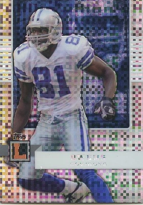 Terrell Owens 2008 Topps Letterman XFractor SSP Dallas Cowboys 21/25 #36 - Image 1 of 2