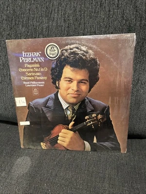ITZHAK PERLMAN - LAWRENCE FOSTER  / PAGANINI - SARASATE   / S-36836 Angel EMI - Image 1 of 3