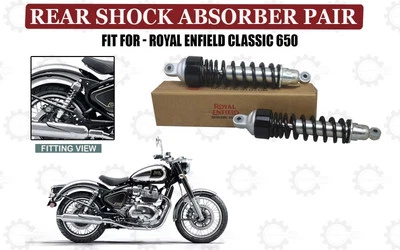 Rear Shocker Shock Absorber "Pair For Royal Enfield Classic 650" - image 1 of 4
