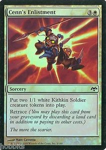 MTG - Eventide - Cenn's Enlistment - Foil - NM - Picture 1 of 1