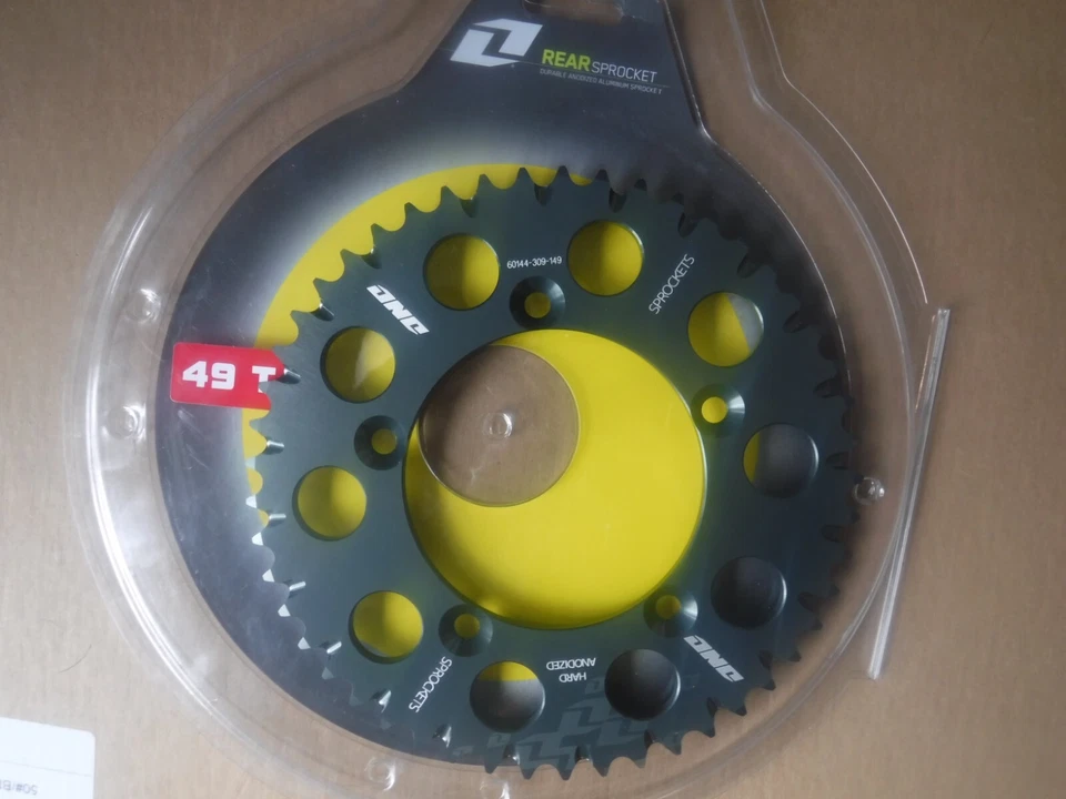 One Ind. Piñón trasero ligero ranurado 2000-2013 KTM 65 65sx 65xc 49 Foto 1 de 1