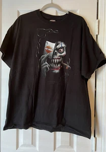 Harley Davidson Shirt XL Black Grim Reeper Motorcycles Barnett El Paso Texas - Picture 1 of 5