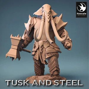 Loxodon Elefante Guerriero E5 - Tusk and Steel - Lord Of The Print - 28mm - Bild 1 von 6
