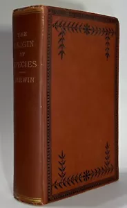 Rare Vintage HB: The Origin Of Species By Charles Darwin 1910 - Imagen 1 de 7