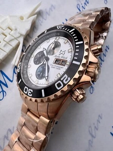 Reloj Hombre Buzo Cronógrafo 43mm 300m Zafiro BGW9 Tornillo Dn Corona Golf - Imagen 1 de 15