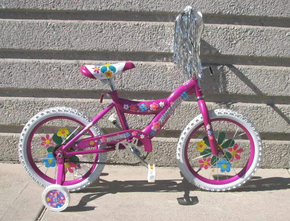 RUEDA DE ENTRENAMIENTO BICICLETA BMX 16" NIÑO/NIÑA FRENO MONTAÑA 4 - 6 AÑOS==6 colores Foto 1 de 1