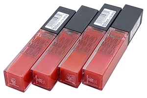 4-Pack Maybelline COLOR SENSATIONAL VIVID MATTE LIQUID #35 Rebel Red - Picture 1 of 4
