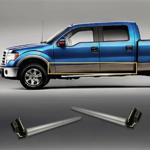 2009-2014 Ford F-150 Crew Cab 4 Door Outer Rocker Panels & Cab Corners 4PC. Set - Picture 1 of 11