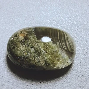 27 Carat Amazing Natural Scenic Views Rutile Quartz Loose Gemstone From Pakistan - Picture 1 of 11