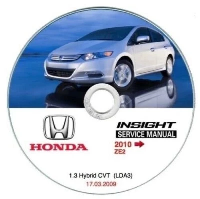 Honda Insight (My 2010 Manual de Taller para Todos los Modelos Sistemas Win/Mac - Imagen 1 de 4