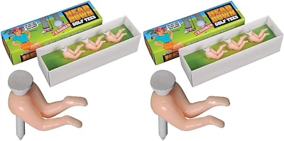 Loftus Heads down Golf Tees - Golfer Gag Gift Idea - Image 1 of 4