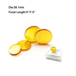II-VI Znse Focus Lens USA PVD Laser Lens Dia: 38.1mm For Laser Engraver Cutter - Picture 1 of 9