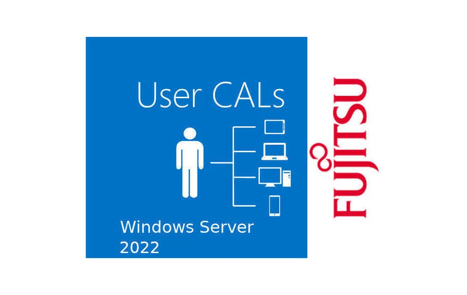 Fujitsu Microsoft Windows Server 2022 5 Benutzer CALs - Bild 1 von 1