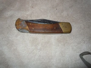Vtg LARGE   Lockblade hunting knife USA - Picture 1 of 7