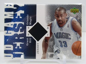 GRANT HILL 2006-07 UD GAME JERSEY GAME-USED JERSEY PATCH! ORLANDO MAGIC!! - Picture 1 of 2
