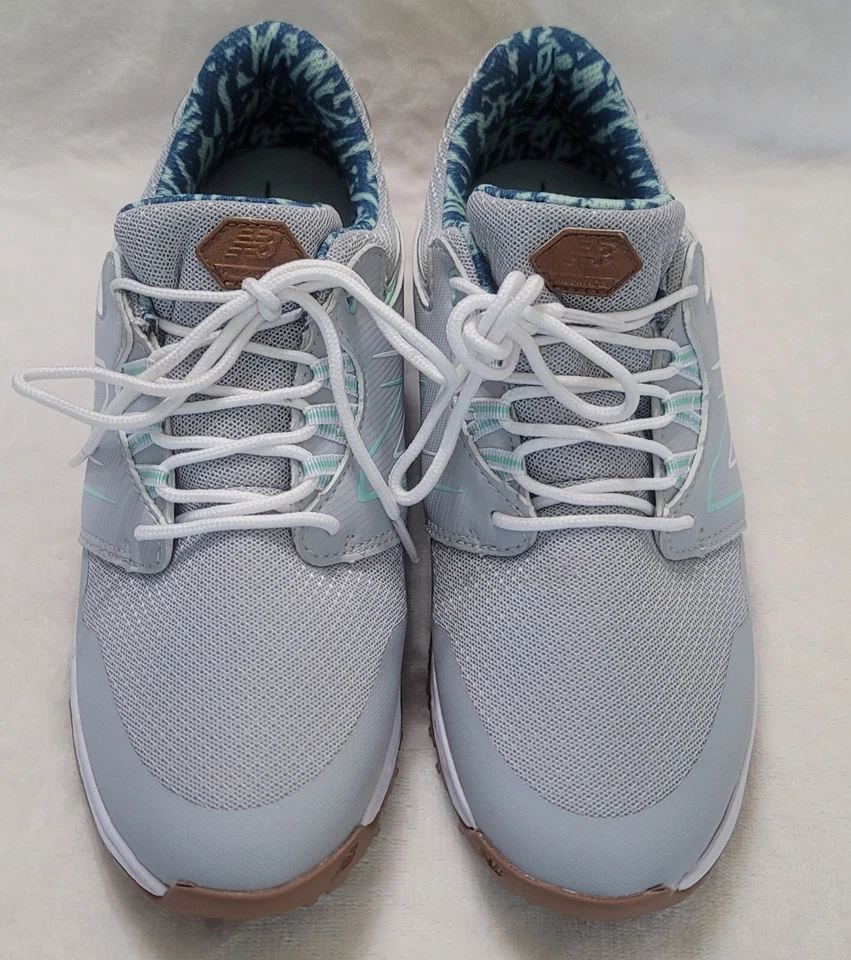 Zapatos de golf New Balance Fresh Foam Links SL para mujer gris/azul - ¡GENIALES! Foto 1 de 4