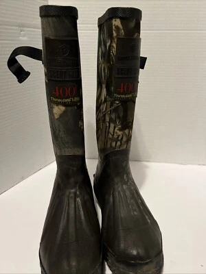 Game Winner Waterproof Scent Free 400g Camouflage Camo Hunting Boots Size 2 - Image 1 of 4
