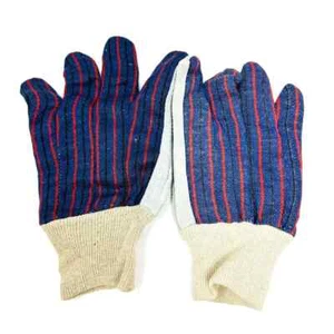 10 Pairs Leather Palm Safety Split Cowhide Welding Cuff Gloves Large - Picture 1 of 7