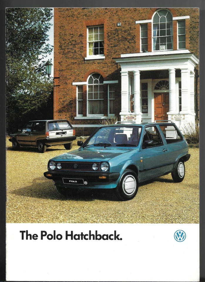 Volkswagen Polo Hatchback 1986-1987 UK Market Sales Brochure Base, C, CL, Ranger - Image 1 of 1