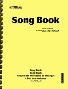 Yamaha PSR-E443 Keyboard Song Book - Picture 1 of 6