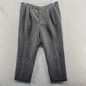 Lauren Ralph Lauren Dress Pants Mens 36x30 Black Wool - Picture 1 of 7