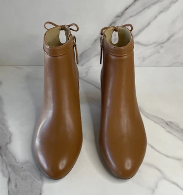 Botas Talbots Havana Tostadas Maud Lazo Trasero Tobillo Cuero Talla Para Mujer 7M Nuevas con Etiquetas Foto 1 de 4