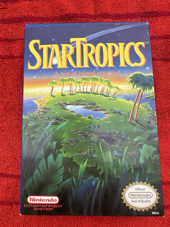 STAR TROPICS Nintendo NES 1990 Brand New Original Factory Sealed Game! - Image 1 of 4