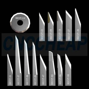 10x Ruizhou RZCUT Tungsten Carbide Oscillating Knife Cutter Blade CNC Vibrating  - Picture 1 of 3