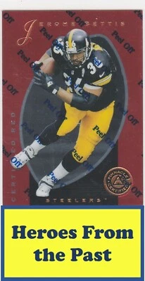 1997 Pinnacle Certified Red #91 Jerome Bettis 048-J - Image 1 of 2