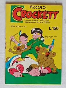 PICCOLO CROCKETT serie d'oro n.20 con gioco Ed. del Fanciullo 1977 !!!! - Picture 1 of 5