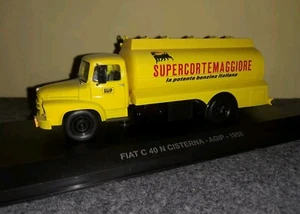 Camion 1/43 Fiat C 40 N 1958 "Agip Supercortemaggiore" cisterna DeA no Om - Foto 1 di 4