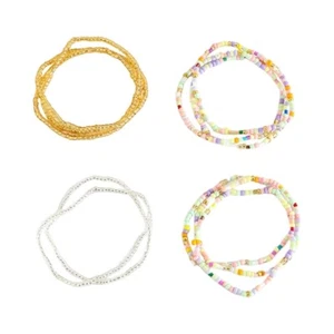 Handcrafted Colorful Glass Bead Bracelet Wrist Chain Perfect For Any Occasion - Zdjęcie 1 z 8
