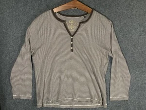 Camiseta Kitaro Cuello en V Botón Informal Manga Larga XXXL Mujer 3XL Negra/Blanca - Imagen 1 de 9