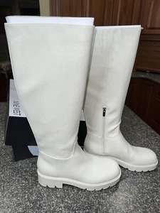 Brand New In Box Nine West Women's Size 9.5M Verve3 Knee High Lug Sole Boots - Picture 1 of 6