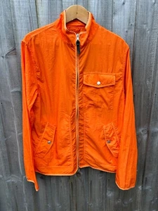 Giacca uomo Albam arancione taglia small nylon leggera zip cappotto jemson casual - Foto 1 di 6