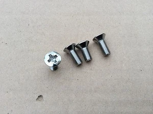 Mg Mgb , mgc chrome gear ring surround screw set 1968-1971 bd5-e1 - Afbeelding 1 van 1