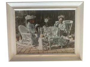 Melinda Byers “Tea Party”  Artist Signed Print Framed With Registration Number - Picture 1 of 6