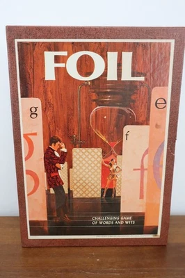 NEW Vintage 1968 FOIL 3M Bookshelf Game of Words & Wits SEALED Cards - Image 1 of 4