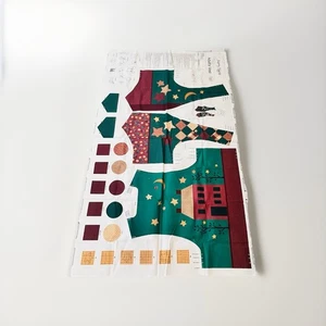 Chaleco de Navidad STARRY NIGHT Panel de Tela The Cranston Collection Mujer XS-LG - Imagen 1 de 5