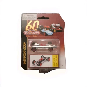Coche Diecast Majorette Edición 60 Aniversario 1964-2024 Escala 1:64 Cromo Nuevo - Imagen 1 de 4