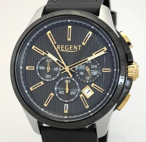 Eleganter REGENT UOMO Chronograph Herrenuhr 43 mm - SEIKO WERK - UVP 178,00 EUR - Picture 1 of 5