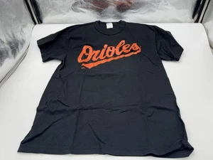 Vintage 1996 Russell Athletic Orioles Black Roberts Black t-Shirt Youth L - Picture 1 of 5