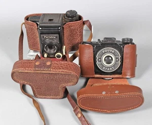 2 DDR Kameras, Vintage, Gebraucht, Perfekta, POUVA START - Bild 1 von 3