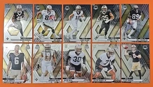 ⚫️⚜️⚫️ 2025 MOSAIC NEW ORLEANS SAINTS COMPLETE BASE TEAM SET (10 CARD LOT)⚜️⚫️ - Picture 1 of 11