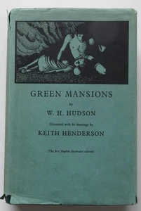 Rare in DJ 1926 1st Illustrated Green Mansions WH Hudson - Picture 1 of 22