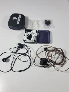 NWOB Lot Wired Earbuds: Sony Fontopia MDR-EX71, OEM Samsung, KZ-ATE HIFI, case, - Picture 1 of 15